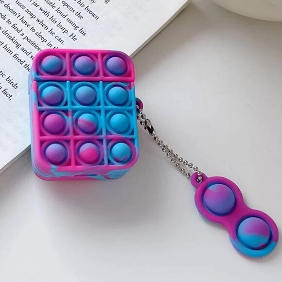 AirPods Case 2&1 withâKeychainâPopâFidgetâCase - Picture 2 of 5